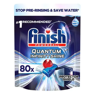 Finish Quantum Infinity Shine Dishwasher Tablets, Original, Tablets