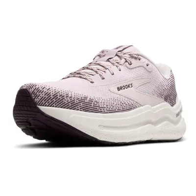 Brooks Womens Ghost Max Neutral Running & Walking Shoe - Orchid Ice/Plum/Coconut - 5.5 Medium