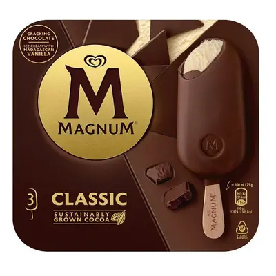 Magnum Ice Cream Sticks Classic x ml (Case of x 3x100ml)