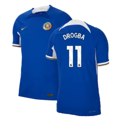 (3XL) Chelsea Home Authentic Shirt (DROGBA 11)