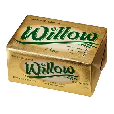 Willow 77% Vegetable Fat Spread with Buttermilk 250g (Case of 20)