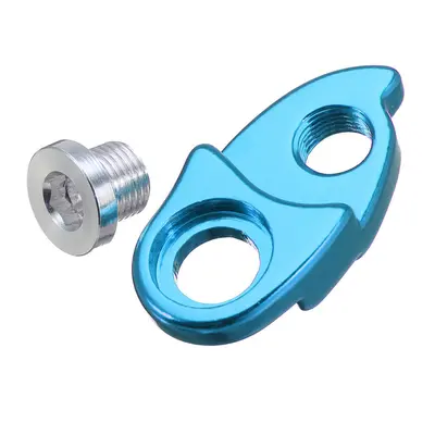 (Blue) MTB Mountain Bike Bicycle Rear Derailleur Hanger Extension Extender Road Bicycle Cycling 