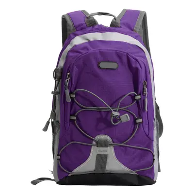 (Purple) Children's Backpack Waterproof Large Capacity Outdoor Mountaineering Camping Travel Hik