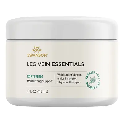 Swanson Leg Vein Essentials Cream fl Ounce (118 ml) Cream