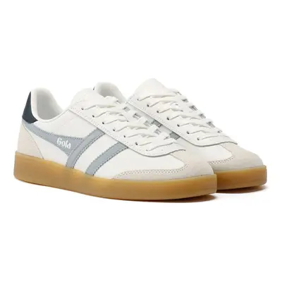 (White, (Adults')) Gola Viper Leather Women's White/Air Trainers