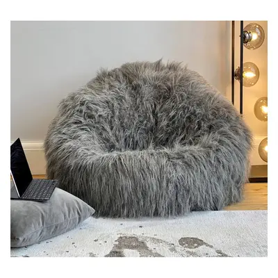 Faux Fur Beanbag Chair, Large Bean bags, Fur Beanbags UK Manufacturer Ready Filled