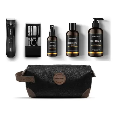 MANSCAPED Perfect Package 4.0 Kit Contains: The Lawn Mower 4.0 Electric Trimmer, Ball Deodorant,