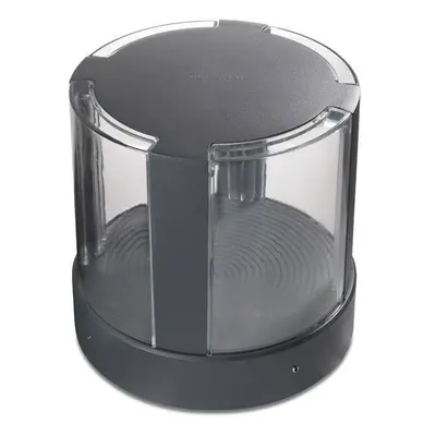 Leds-C4 Compact - LED Outdoor Bollard Light Urban Grey IP65