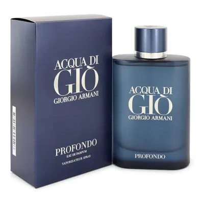 Acqua Di Gio Profondo by Giorgio Armani Eau De Parfum Spray 4.2 oz