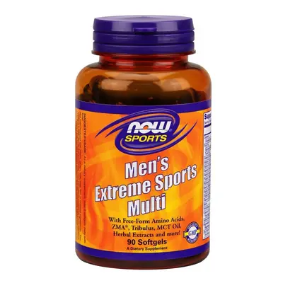 NOW Foods Men's Extreme Sports Multi Free-Form Aminos | Gluten Free Softgels