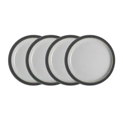 Elements Fossil Grey Pc Medium Plate Set, centimeters