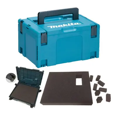 Makita MAKPAC Stacking Connector Tool Case Systainer TYPE + Foam Insert