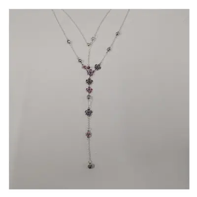 Pandora Dazzling Daisies Necklace Clear CZ cm Chain