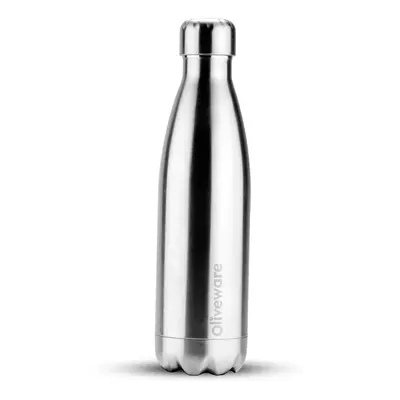 SOPL-OLIVEWARE Sigma Vacuum Double Wall Bottle, Stainless Steel, Hot & Cold, Insulated Bottle, F