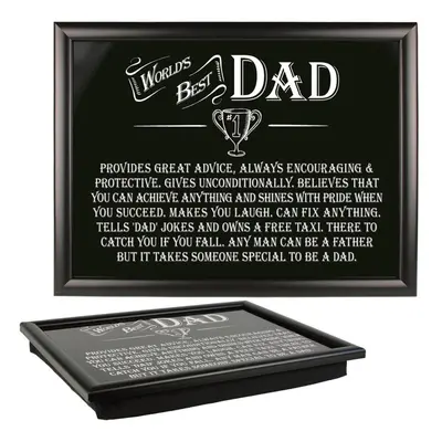 Ultimate Man Gift Lap Tray - Worlds Best Dad