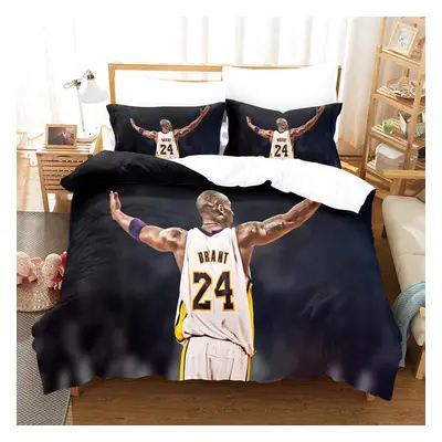 (Style 19, Single(135X200CM/2PCS)) Basketball star Bedding Single Double Duvet Cover