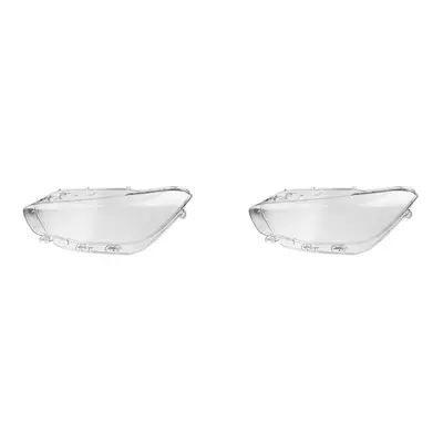 2X Car Left Headlight Glass Lampshade Headlight Shell Lens Lamp Cover Lens for- Series F20 116I 