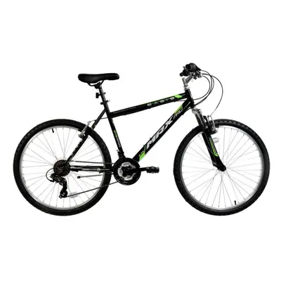 Basis MRX Pro Hardtail Mountain Bike, 26" Wheel, 18s - Black/Green