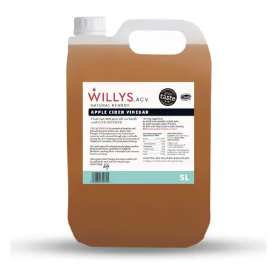 WILLY'S Pickling Apple Cider Vinegar with Live Mother - Probiotics