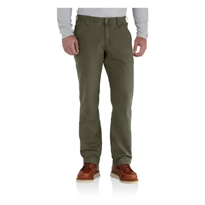 Carhartt Men's Big & Tall Rugged Flex Relaxed Fit Canvas Work Pant Moss