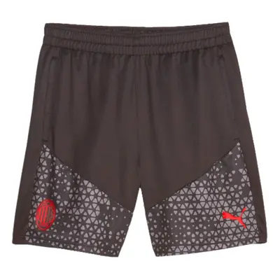 (3XL) AC Milan Training Shorts (Black)