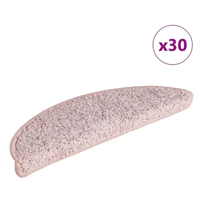 (light pink, x x cm/ pcs) vidaXL Stair Mats Home Decorative Stair Step Rug Carpet Protector Trea