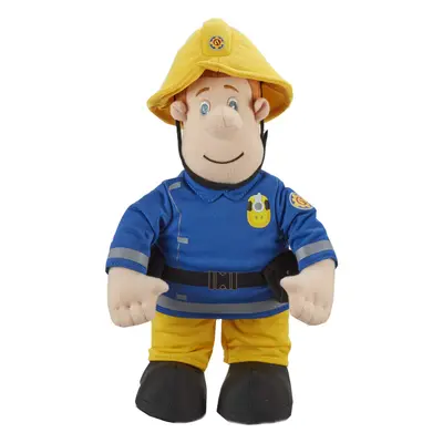 CHARACTER OPTIONS FIREMAN SAM TALKING PLUSH inch soft toy with Fireman Sam phrases, theme tune a