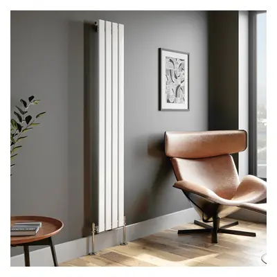 (White, x 300mm - Single) Flat Panel Radiators Horizontal Vertical Heater