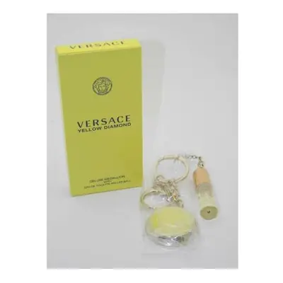 Versace Yellow Diamond Deluxe Medallion + Ml Eau De Toilette Rollerball