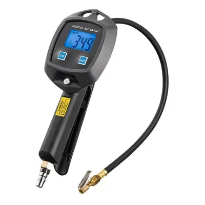 (black) Psi Bar Kpa Kg/cm2 Meter Tire Pressure Gauge Digital Display High-precision Monitoring I