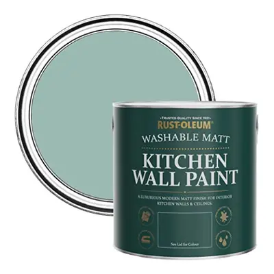 Blue Washable Kitchen Wall Paint in Matt Finish - Coastal Blue 2.5L