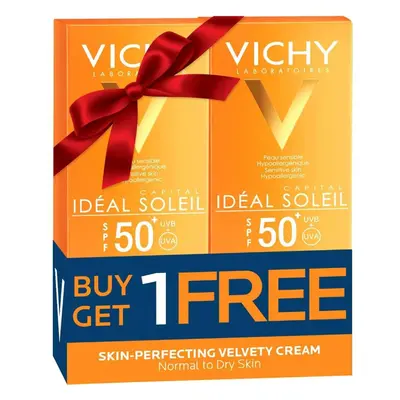 Vichy SPF50+ Dry Touch Velvety Cream 50ml