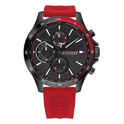 Men's Analogue Quartz Watch with Silicone Strap