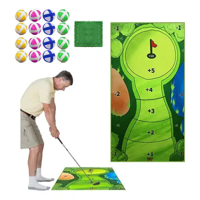 The Indoor Casual Golf Game Set,Golf Putting,Royale Golf Game,Golf Hitting Mats Casual game