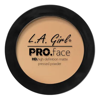 L.A. Girl PRO.Face Matte Pressed Powder, Soft Honey GPP608 Pack of