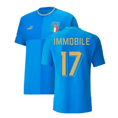 (S) Italy Authentic Home Shirt (IMMOBILE 17)