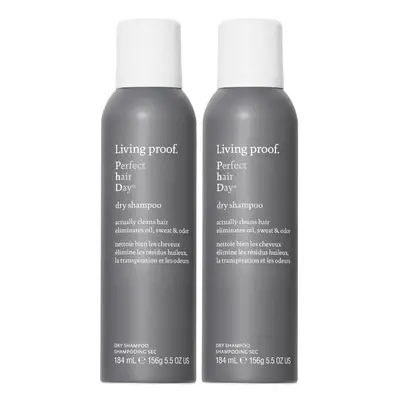 Living Proof Dry Shampoo Perfect hair Day Dry Shampoo for Women and Men 5.5 oz 2-pack