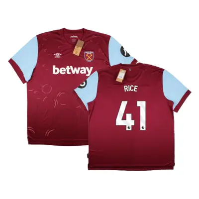 (S) West Ham United Home Shirt (RICE 41)