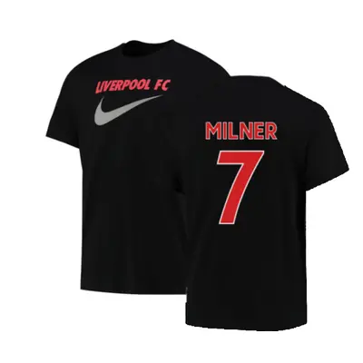 (M) Liverpool Swoosh Tee (Black) (MILNER 7)