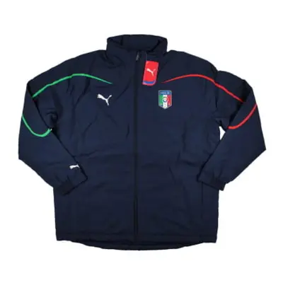 (L) Italy Padded Coach Jacket (Peacot)