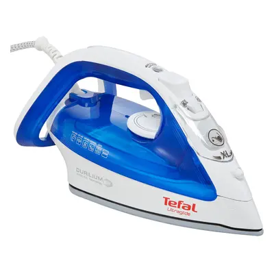 Tefal FV4090 Ultraglide Steam Iron, W, milliliters, Blue & White