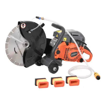 vidaXL Gasoline Concrete Saw cc Hardware Tool Outdoor Terrace Power Saw