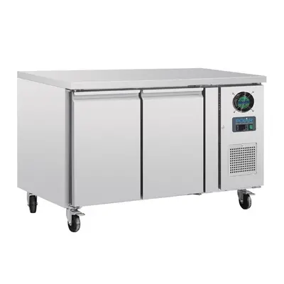 Polar U-Series Double Door Counter Freezer 282Ltr