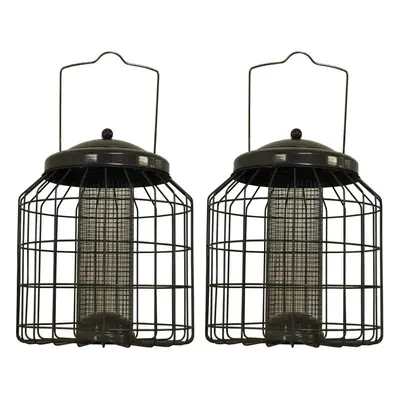 Heavy Duty Squirrel Proof Hanging Bird Nut Feeder Set