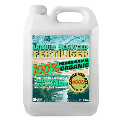 20 Litre Organic Hebridean Concentrate Liquid Seaweed Fertiliser & Plant Feed