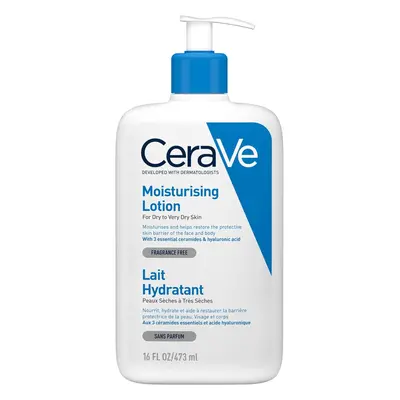 CeraVe Moisturising Lotion for Dry to Very Dry Skin ml with Hyaluronic Acid and Essential Cerami