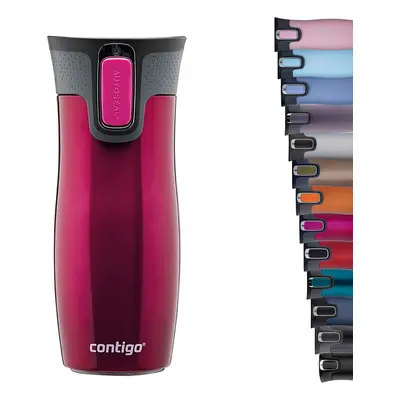 contigo West Loop Autoseal Travel Mug, Stainless Steel Thermal Mug, Vacuum Flask, Leakproof Tumb