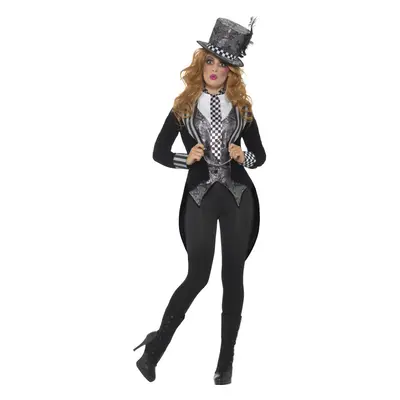 (Extra Large) Deluxe Dark Mad Miss Hatter Costume | Halloween