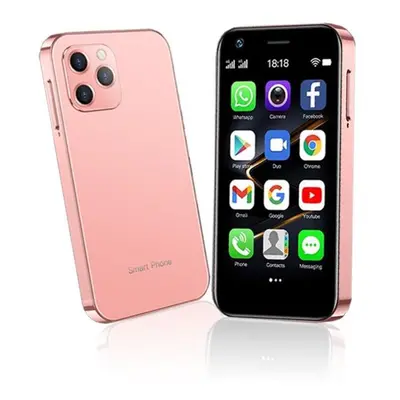 (pink, 4GB&32GB) Soyes Xs12 Pro 4g Mini Smartphone 3.0 Inches Android 10.0 Bluetooth Wifi Otg Fu