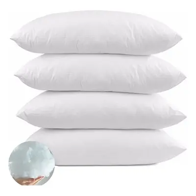 NIGHTSLEEP Pack Deluxe Super Bounce Back Pillows - Bedding Set - Pairs plain pillows